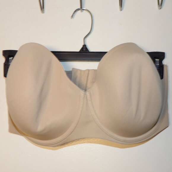 Cacique Other - Cacique Underwire Strapless Bra Sz 40F